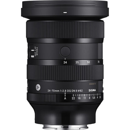 Sigma 24-70mm f/2.8 DG DN II Art para Sony E – Lente Zoom Estándar Profesional de Segunda Generación