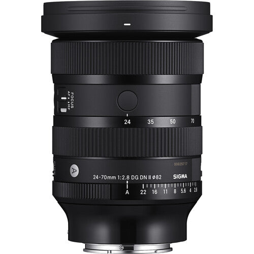 Sigma 24-70mm f/2.8 DG DN II Art para Sony E – Lente Zoom Estándar Profesional de Segunda Generación